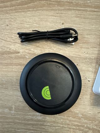 Cargador Inalámbrico Rápido Negro