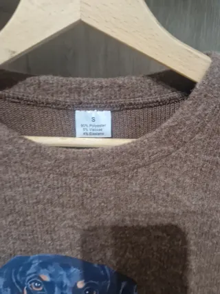 Jersey perro salchicha marrón