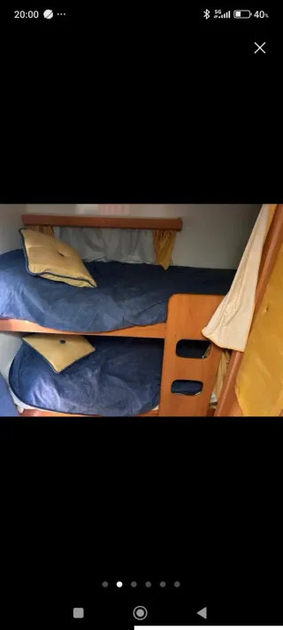 Caravana 750kg con litera