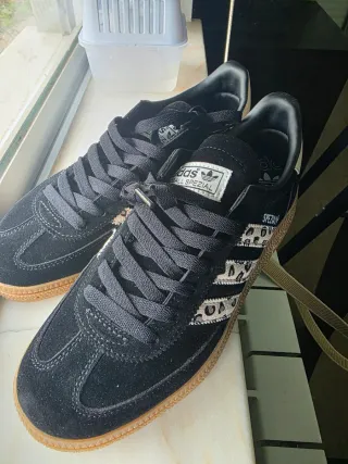 Adidas Handball Spezial Preto/ Leopard Tam 40 Novo