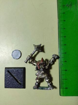 Guerrero Caos Marauder 1991 pintado, WaraHammer