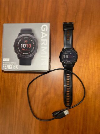 Garmin Fenix 6X Pro Solar Negro