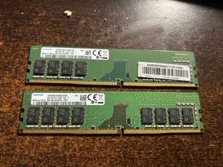 2x 8GB DDR4 Samsung Módulos RAM Para piezas