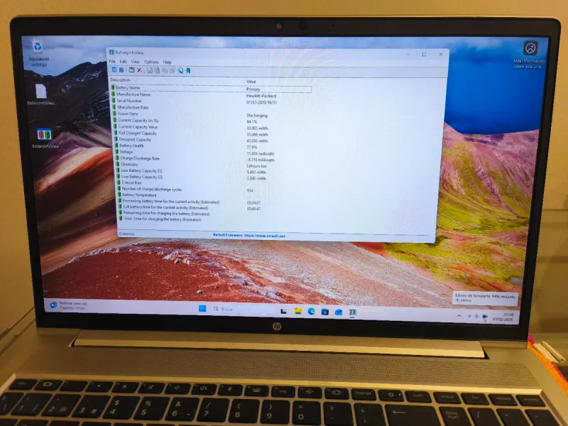 HP ProBook 450 G8 i7 1165G7 16GB RAM 512GB SSD afbeelding 5