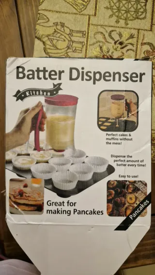 Dispensador Masa Batidos Cocina