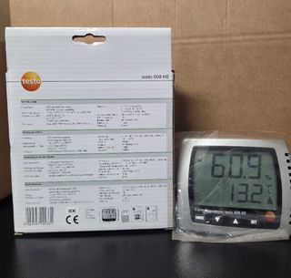 Termohigrómetro testo 608-H2 con alarma LED