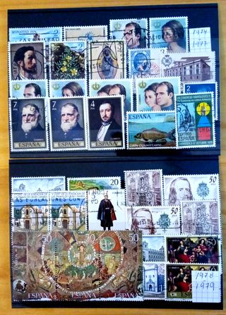 Lote 167 Sellos Usados España 1965-2009