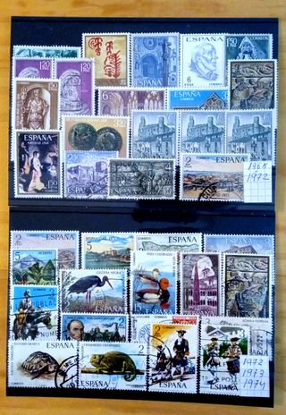 Lote 167 Sellos Usados España 1965-2009
