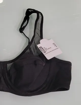 Sujetador DIM Generous 90B Negro