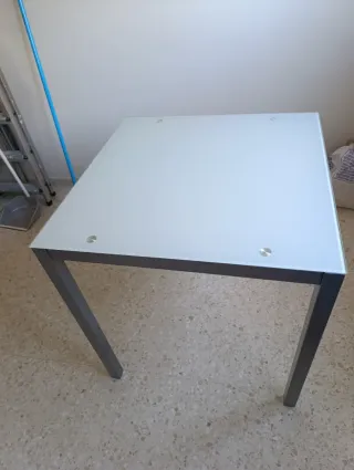Mesa cristal 70x70 cm