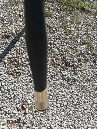 Poltrona Vintage Pelle Sintetica e Metallo