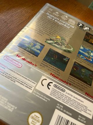 Zelda The Wind Waker GameCube Sellado