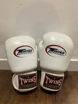 Guantes de Boxeo Twins Blancos