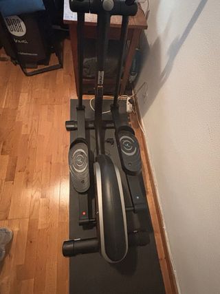 Bicicleta Elíptica Negra Domyos