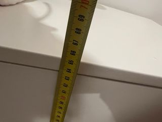 Mesita de noche IKEA VIKHAMMER blanca