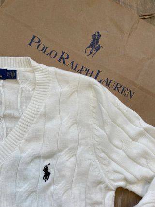 Malha Polo Ralph Lauren Branca