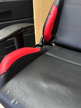 Silla Gamer Alpha Gamer Negra y Roja