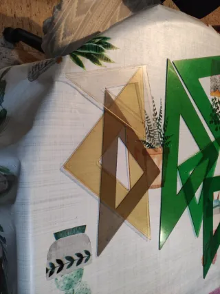 Escuadras de Arquitecto para Dibujo