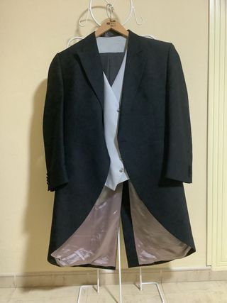 Frac completo negro y gris