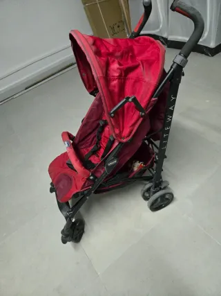Silla de paseo Chicco roja