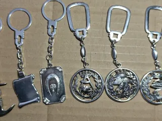 Llaveros Plata de Ley