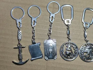 Llaveros Plata de Ley