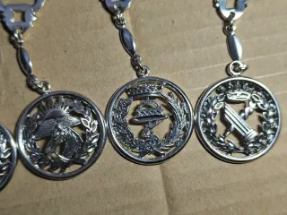 Llaveros Plata de Ley