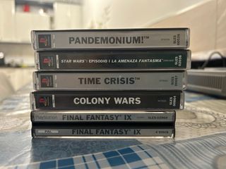 Consola PlayStation 1 + Juegos