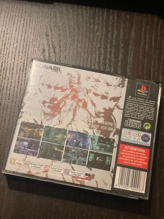 Metal Gear Solid PS1 PAL