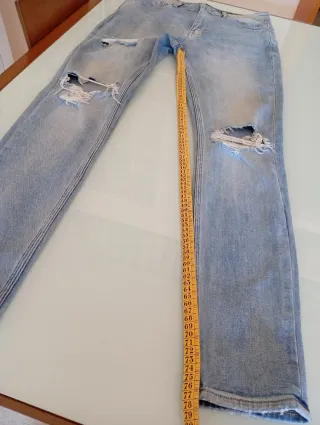 Pantalón vaquero Lee hombre desgastado