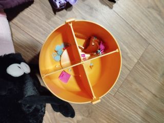 Colección Pin y Pon, escenarios, muñecas y cabezas