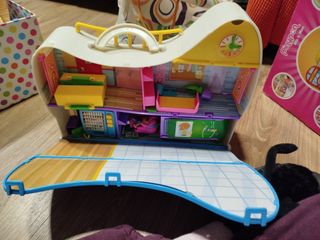 Colección Pin y Pon, escenarios, muñecas y cabezas