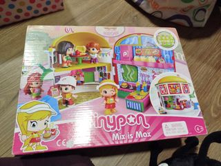 Colección Pin y Pon, escenarios, muñecas y cabezas