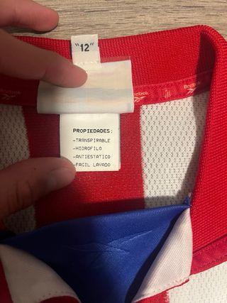 Camiseta Atlético de Madrid 1999/2000 Reebok Talla