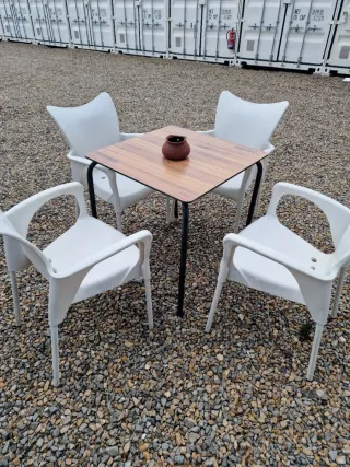 Mesa y 4 Sillas Terraza