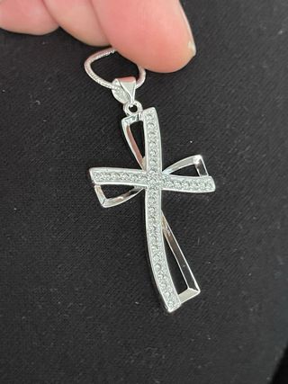 Colgante Cruz Plata 925