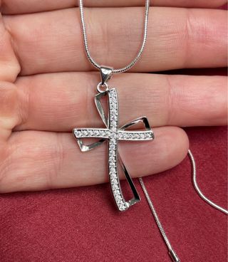 Colgante Cruz Plata 925