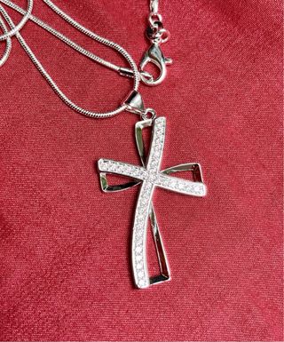 Colgante Cruz Plata 925