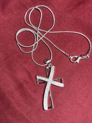 Colgante Cruz Plata 925