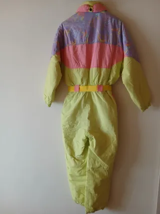 Mono de esquí mujer colores pastel talla 40. (M)