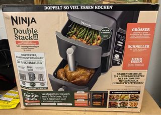 Freidora de Aire Ninja Double Stack XL, 9,5 litros