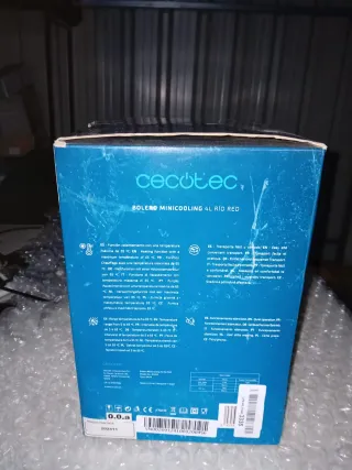 Cecotec Bolero Mini Nevera Roja 4L