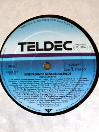 Hildegard Knef - Retrospektive 1951-1980 2LP