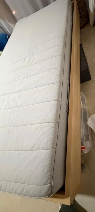 Colchón (Ikea Sultan) y somier (Ikea Sultan Måne)