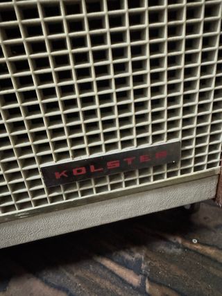 Altavoces Vintage Madera Beige