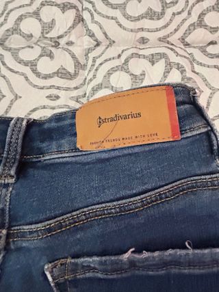 Pantalón Stradivarius Super High Waist Talla 38