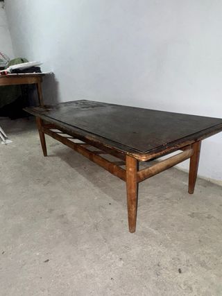 Mesa nórdica de madera