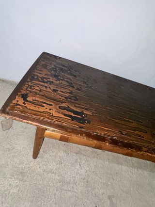 Mesa nórdica de madera