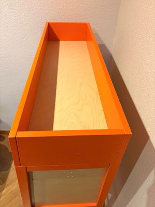 Escritorio plegable Ikea madera y metal