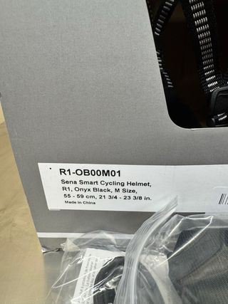 Casco Ciclismo Sena R1 Smart Interfono taglia M